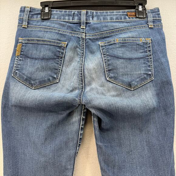 Paige Jeans Women's 29 (8) Dark Blue Kylie Cropped Leg Preppy Normcore Classic - Picture 3 of 14